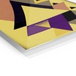 Golden Triangle Rhythm metal wall art print, view 2