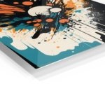 Eclipse Burst metal wall art print, view 2