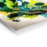 Verdant Orbit metal wall art print, view 2