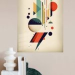 Celestial Geometry metal wall art print, view 4