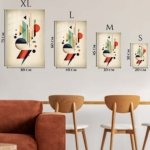 Celestial Geometry metal wall art print, view 6