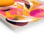Solar Orbit Geometry metal wall art print, view 2