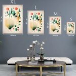 Floating Forms and Arches metal wall art print, view 6