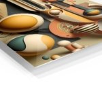 Celestial Geometric Balance metal wall art print, view 2