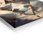 Fragments of the Mountain Passage metal wall art print, view 2