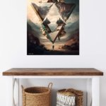Fragments of the Mountain Passage metal wall art print, view 5