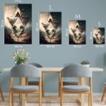 Fragments of the Mountain Passage metal wall art print, view 6