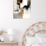 Gilded Geometry in Motion metal wall art print, view 5