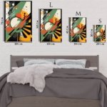 Emerald Orbit metal wall art print, view 6