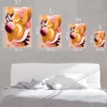 Sunlit Botanical Orbit metal wall art print, view 6