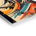 Orbiting Currents metal wall art print, view 2