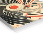Orbital Rhythm metal wall art print, view 2