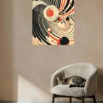 Orbital Rhythm metal wall art print, view 5