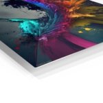 Prismatic Burst metal wall art print, view 2