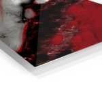 Crimson Rift metal wall art print, view 2
