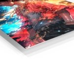 Cosmic Straw Hat Adventurer metal wall art print, view 2