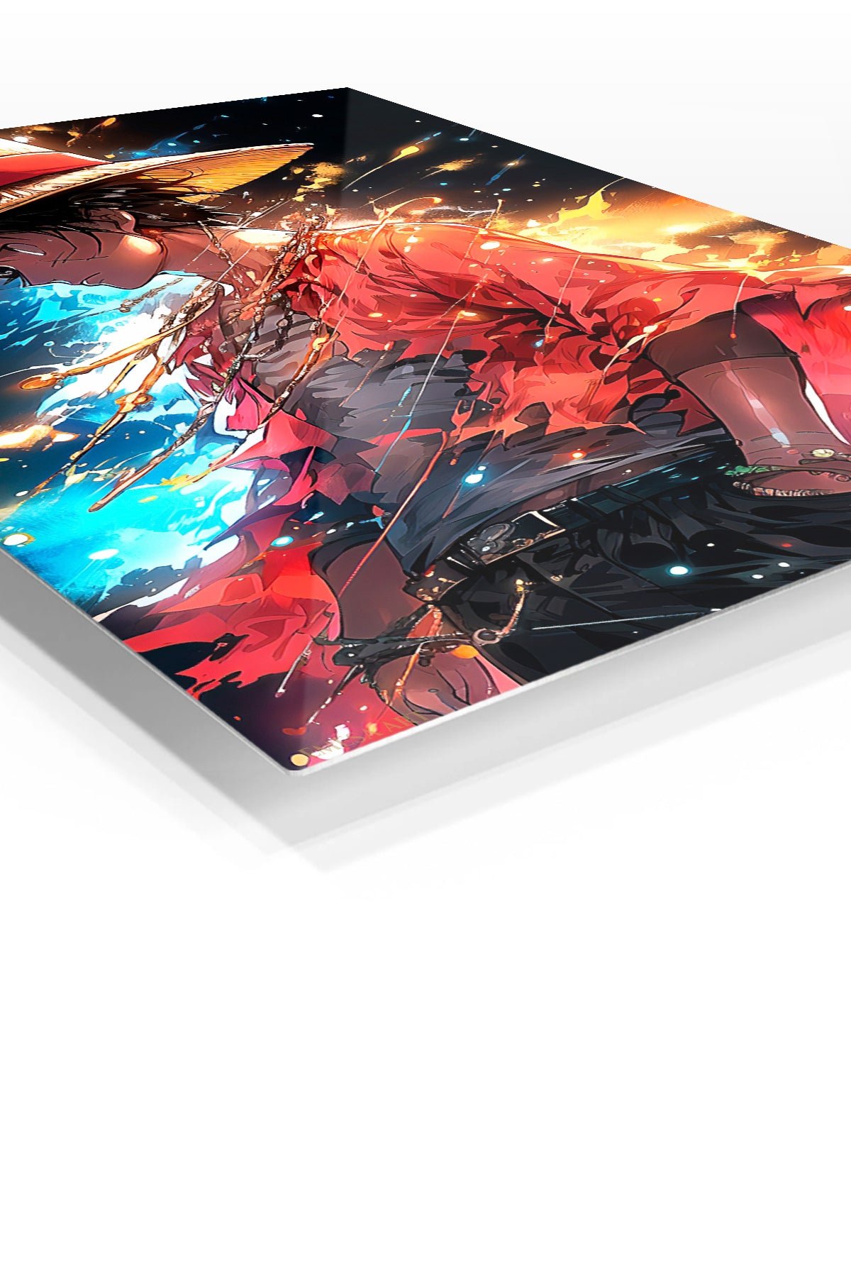 Cosmic Straw Hat Adventurer metal wall art print, view 2