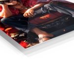 Straw Hat Throne Hero metal wall art print, view 2