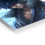 Frostbound Dark Warrior metal wall art print, view 2