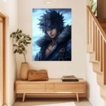 Frostbound Dark Warrior metal wall art print, view 5