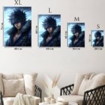 Frostbound Dark Warrior metal wall art print, view 6