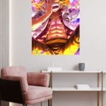 Flame Laughing Hero metal wall art print, view 5