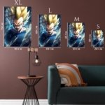 Golden Aura Warrior metal wall art print, view 6