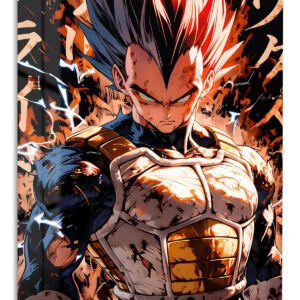 Thunderclad Rival Warrior metal wall art print