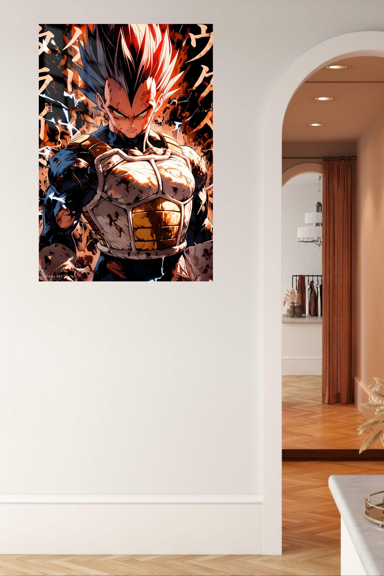 Thunderclad Rival Warrior metal wall art print, view 5