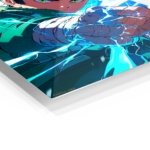 Electric Fist Warrior metal wall art print, view 2