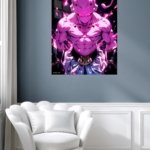 Neon Armored Phantom metal wall art print, view 5