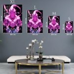 Neon Armored Phantom metal wall art print, view 6