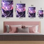 Shattered Violet Ninja metal wall art print, view 6