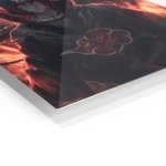 Crimson Symbol Shadow Warrior metal wall art print, view 2