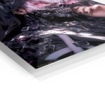 Neon Witch Hunter metal wall art print, view 2