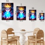 Blazing Ninja Energy Orb metal wall art print, view 6