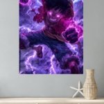 Thunderfist Shadow Warrior metal wall art print, view 4