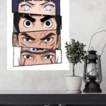 Five Warrior Gazes metal wall art print, view 4