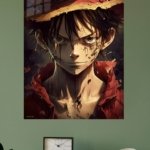 Weathered Straw Hat Adventurer metal wall art print, view 4