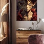Weathered Straw Hat Adventurer metal wall art print, view 5