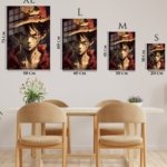 Weathered Straw Hat Adventurer metal wall art print, view 6