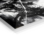 Flame-Born Suited Fighter metal wall art print, view 2