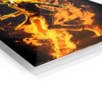 Violet Spirit Awakening metal wall art print, view 2