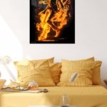 Violet Spirit Awakening metal wall art print, view 5