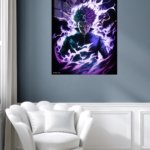 Solar Eclipse Ninja metal wall art print, view 5