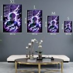 Solar Eclipse Ninja metal wall art print, view 6