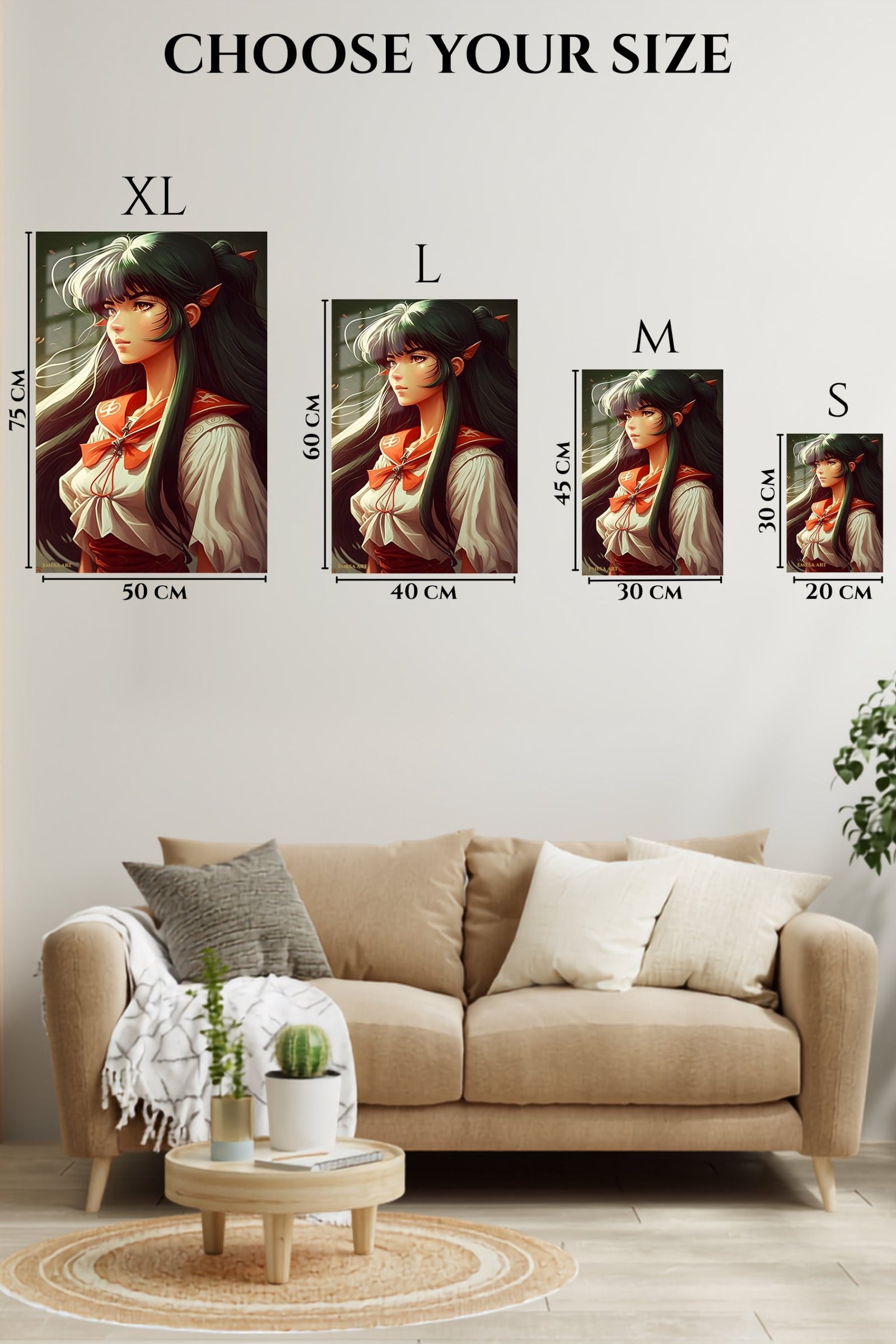 Emerald Energy Hero metal wall art print, view 6