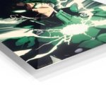 Emberwing Dragon metal wall art print, view 2