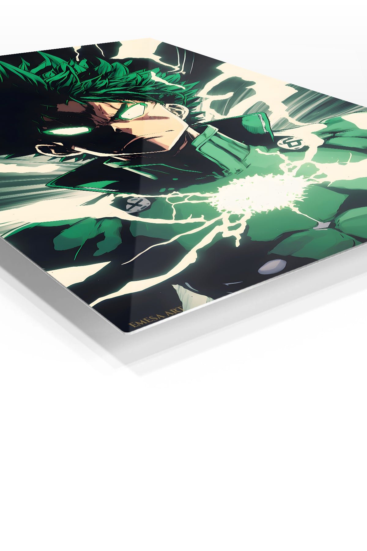 Emberwing Dragon metal wall art print, view 2