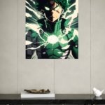 Emberwing Dragon metal wall art print, view 4